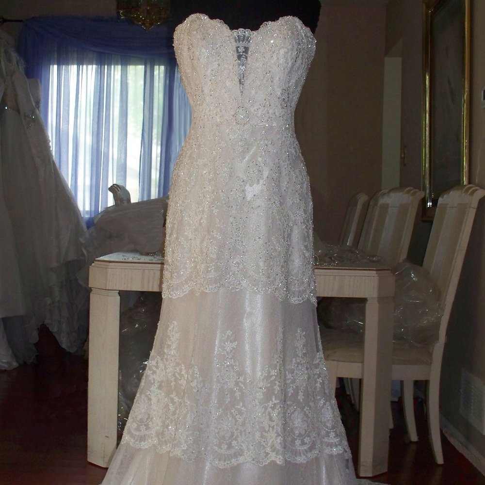 David Tutera Wedding Dress Size 12
